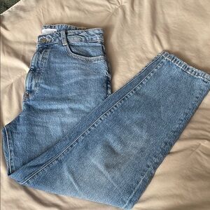 Zara Sky Blue Boot Cut Jeans